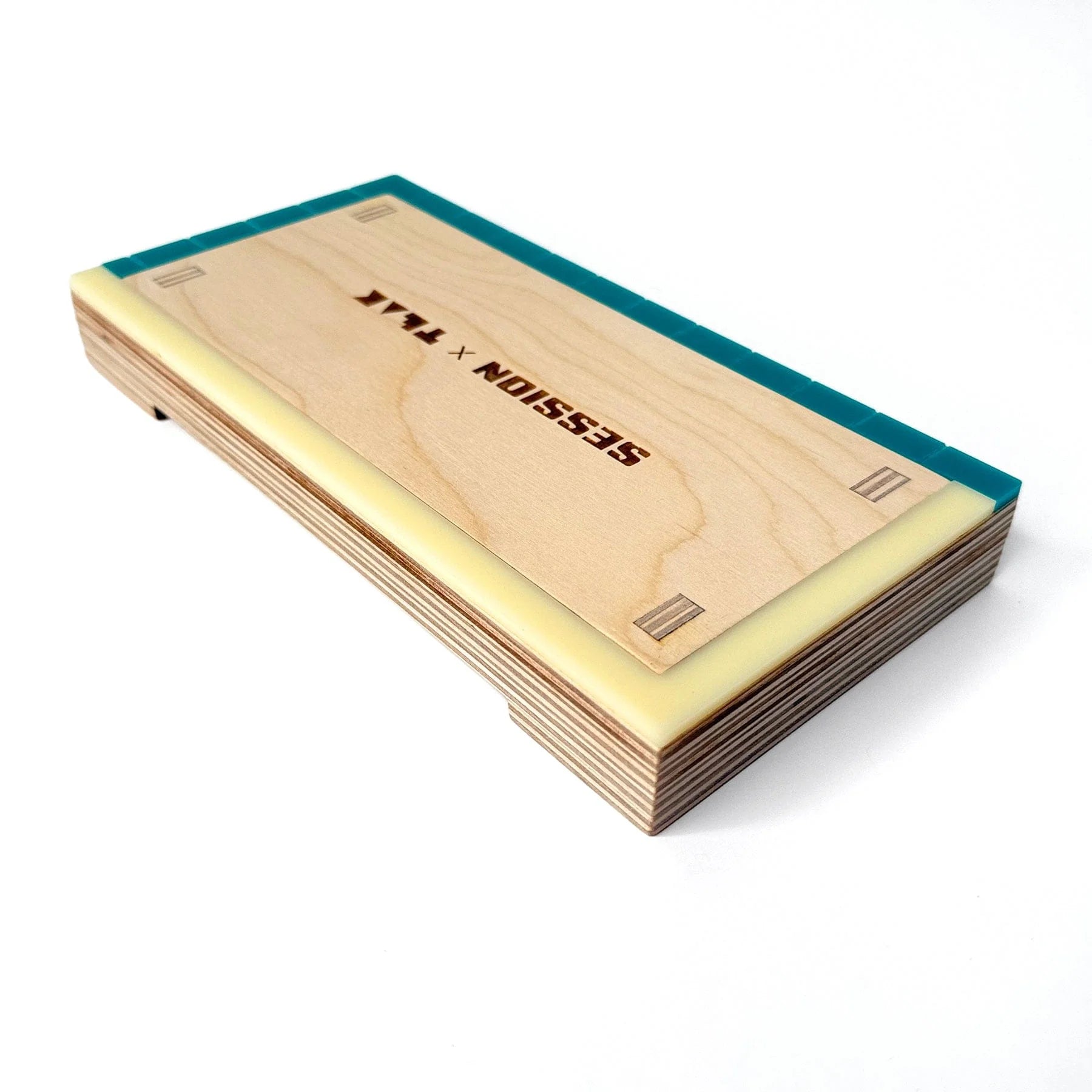 Manual Pad - Wooden Fingerboard Obstacle with Acrylic Coping