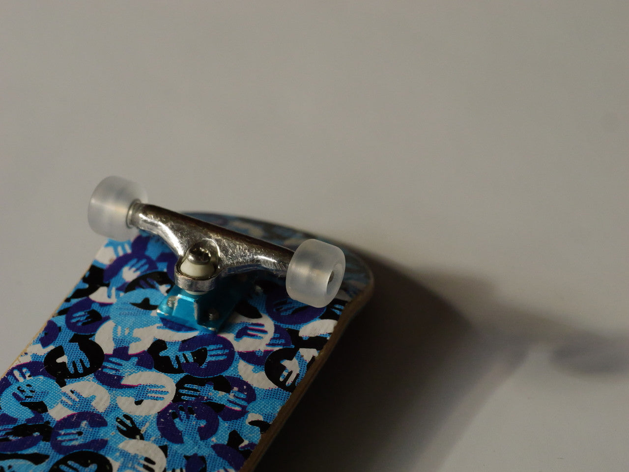 G4 Frosted Clear Wheels by FlatFace Fingerboards