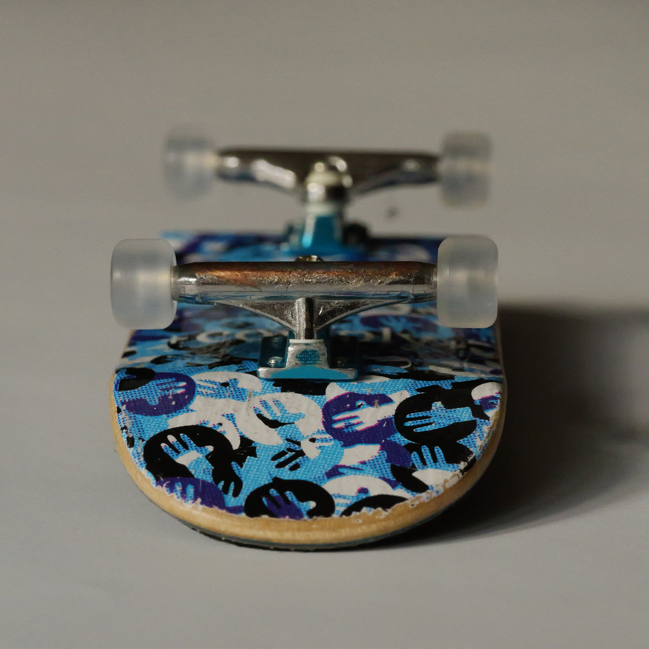 G4 Frosted Clear Wheels by FlatFace Fingerboards