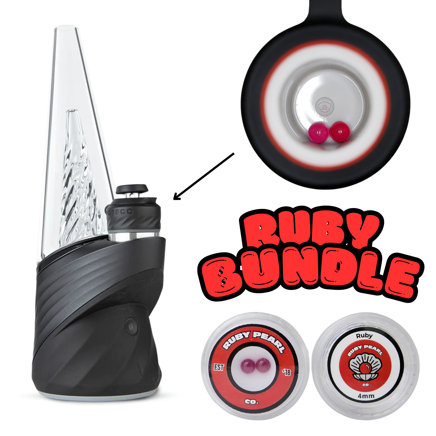 Puffco Peak Pro Ruby Bundle