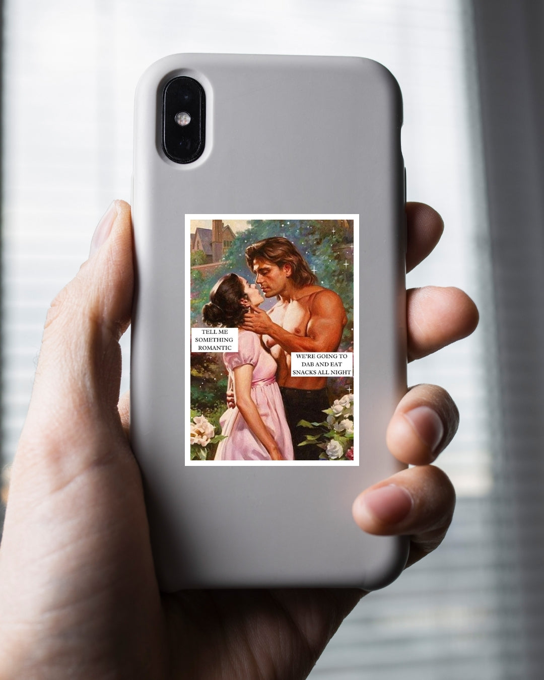 Romance Novel Meme Sticker