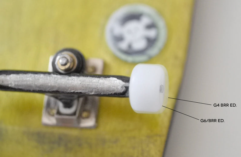 G4-D White Wheels by FlatFace Fingerboards