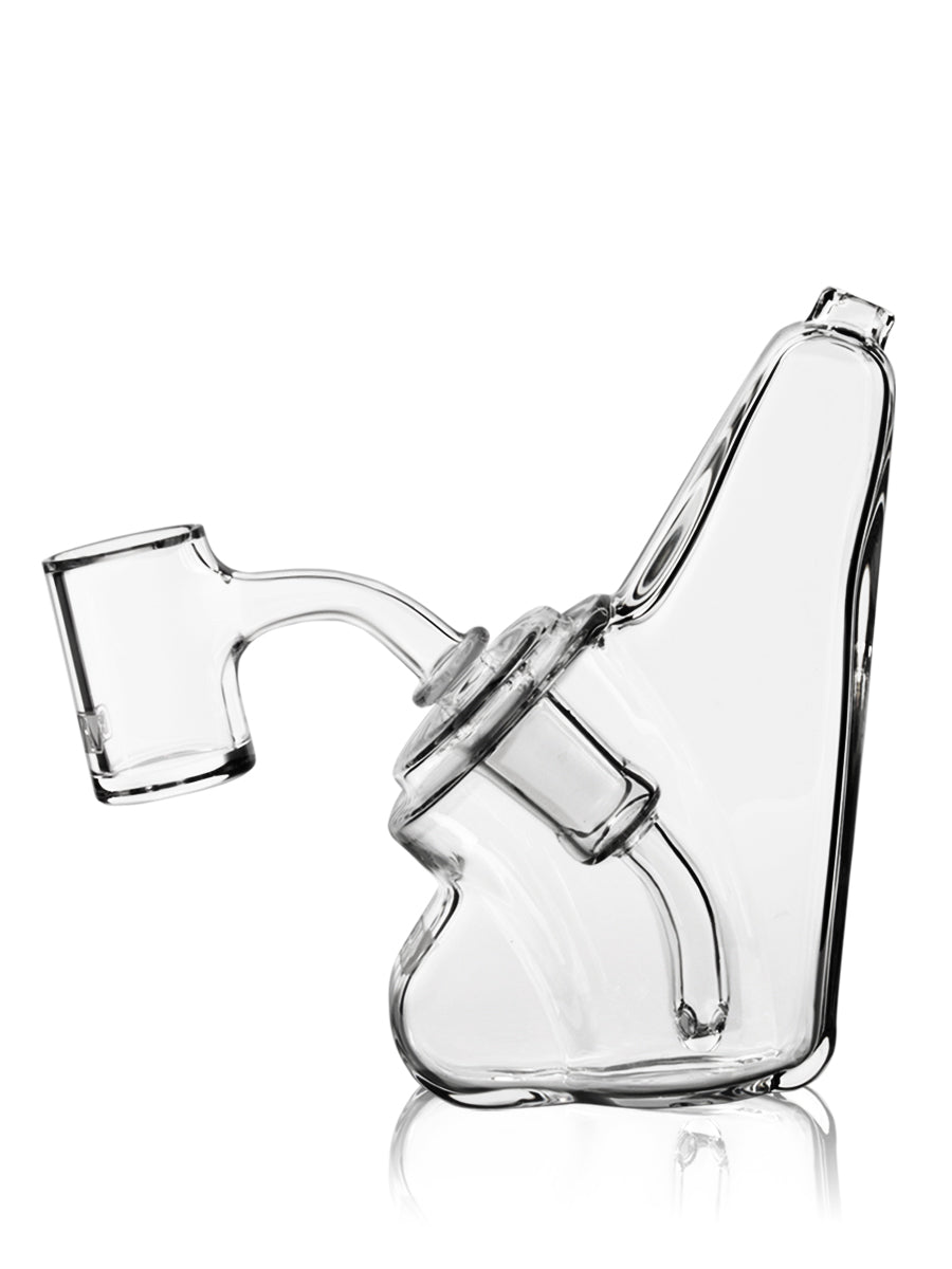 GRAV® WEDGE BUBBLER RIG - CLEAR