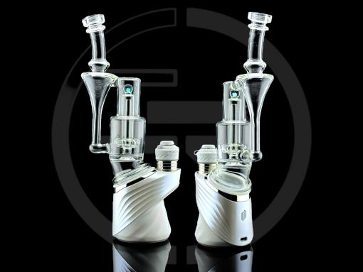 Superior RBR Puffco Peak Attachment by Iridescent Glass
