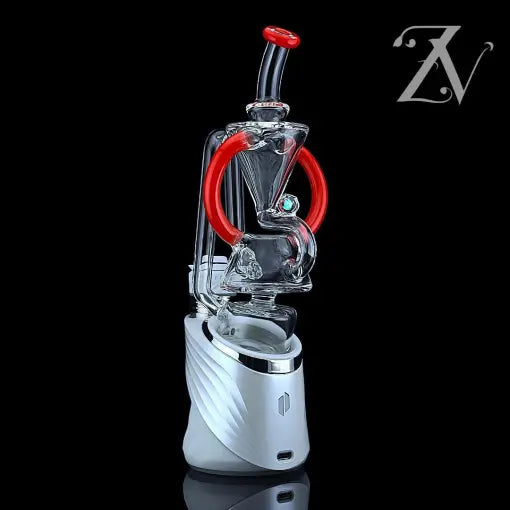 Superior ECO Floater Puffco Peak Attachment by Iridescent Glass *6 Colors*