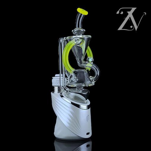 Superior ECO Floater Puffco Peak Attachment by Iridescent Glass *6 Colors*