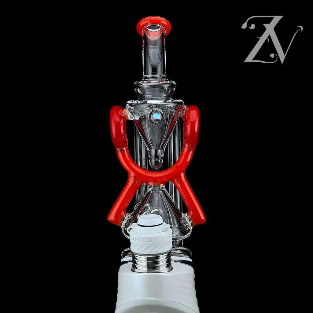 Superior ECO Donut Puffco Peak Attachment by Iridescent Glass *7 Colors*