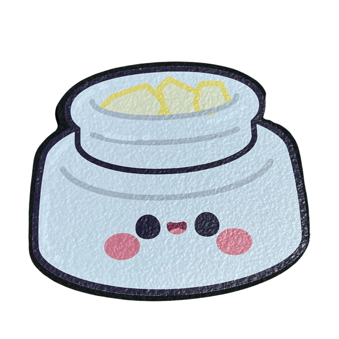 Kawaii Hash Jar Mood Mat