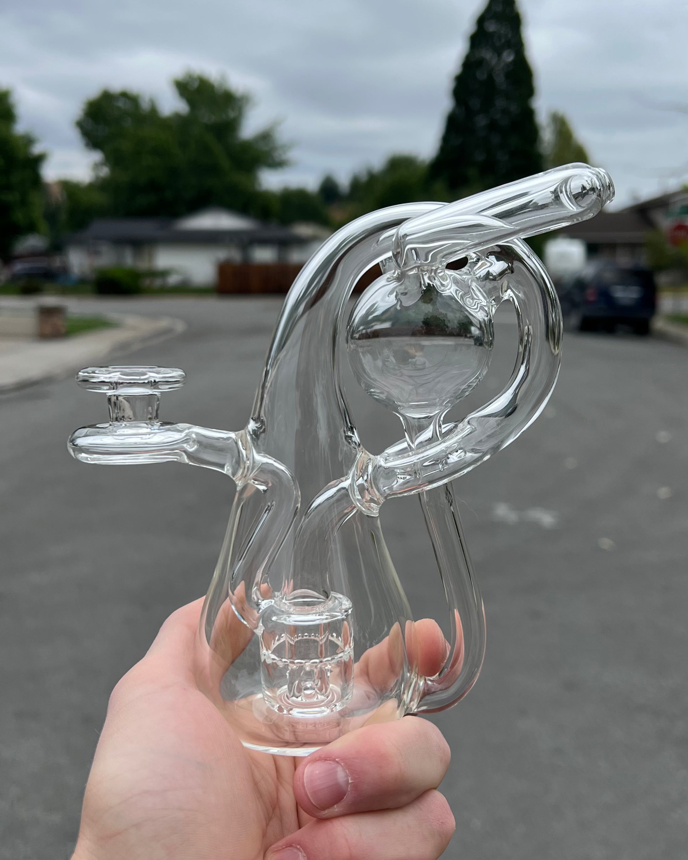 Clear Infinity Orb by Earl Jr