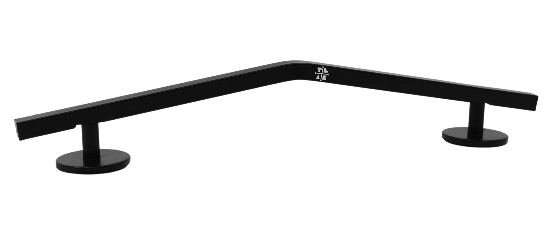 Straight, Mellow Peak Style Fingerboard Rail, 12" Long - Steel Construction