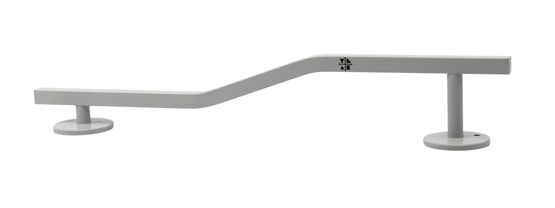 Square, Bi-Level Fingerboard Rail, 12" Long - Steel Construction