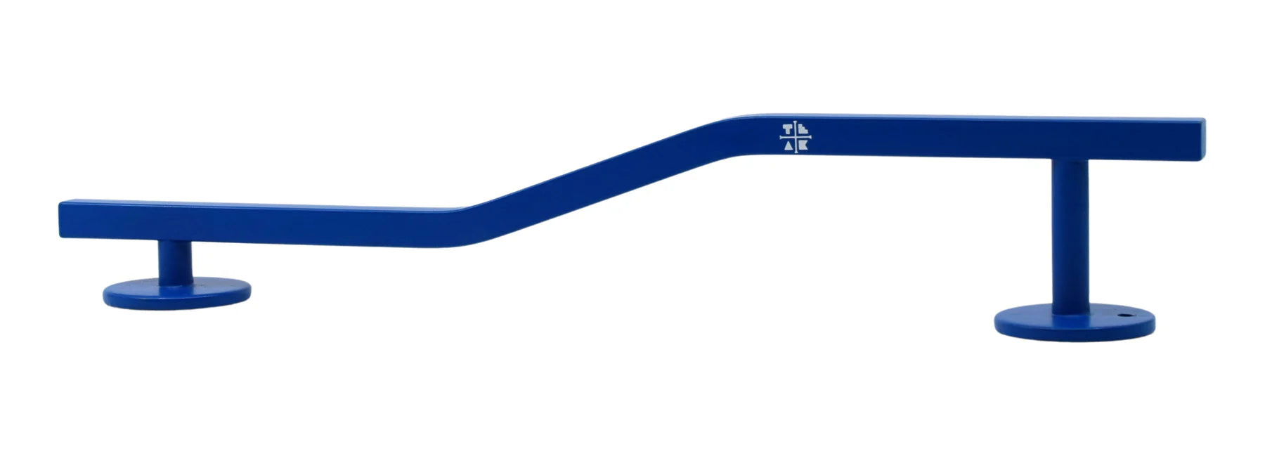 Square, Bi-Level Fingerboard Rail, 12" Long - Steel Construction