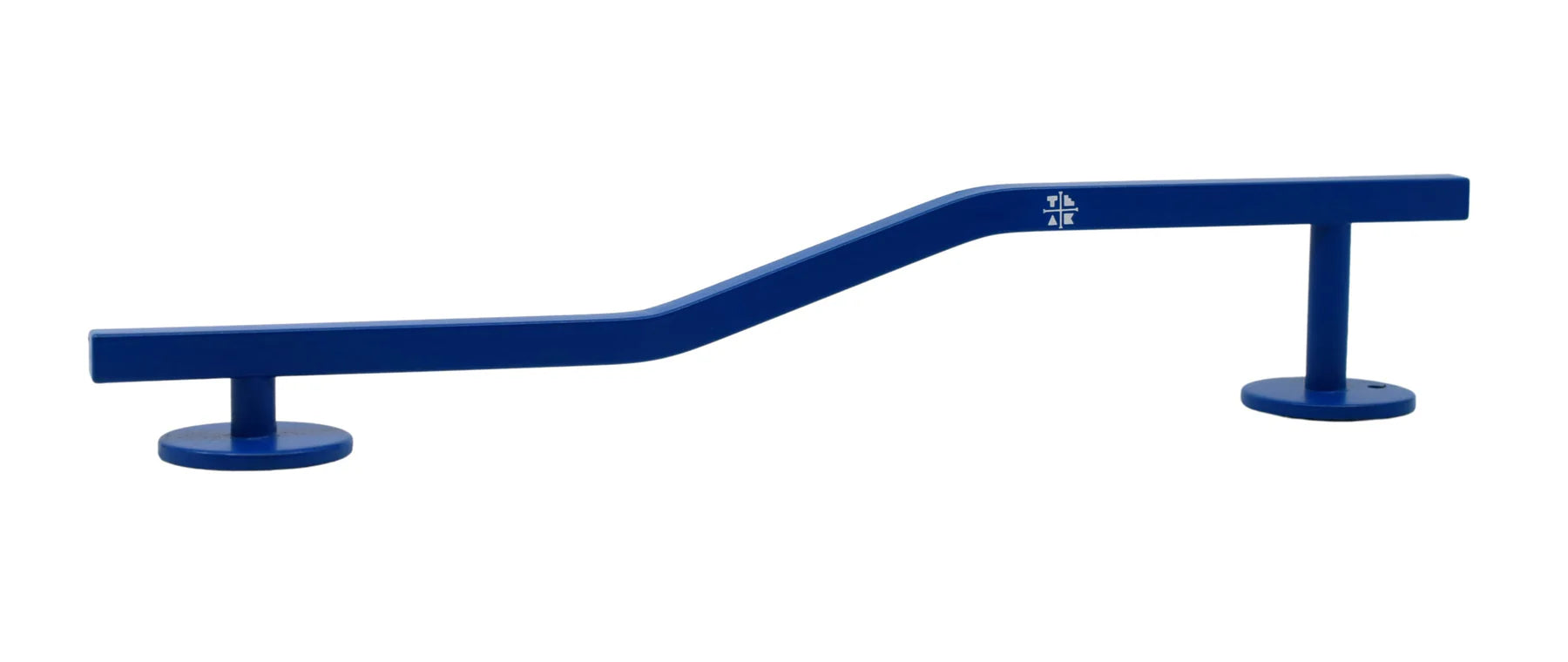 Square, Bi-Level Fingerboard Rail, 12" Long - Steel Construction