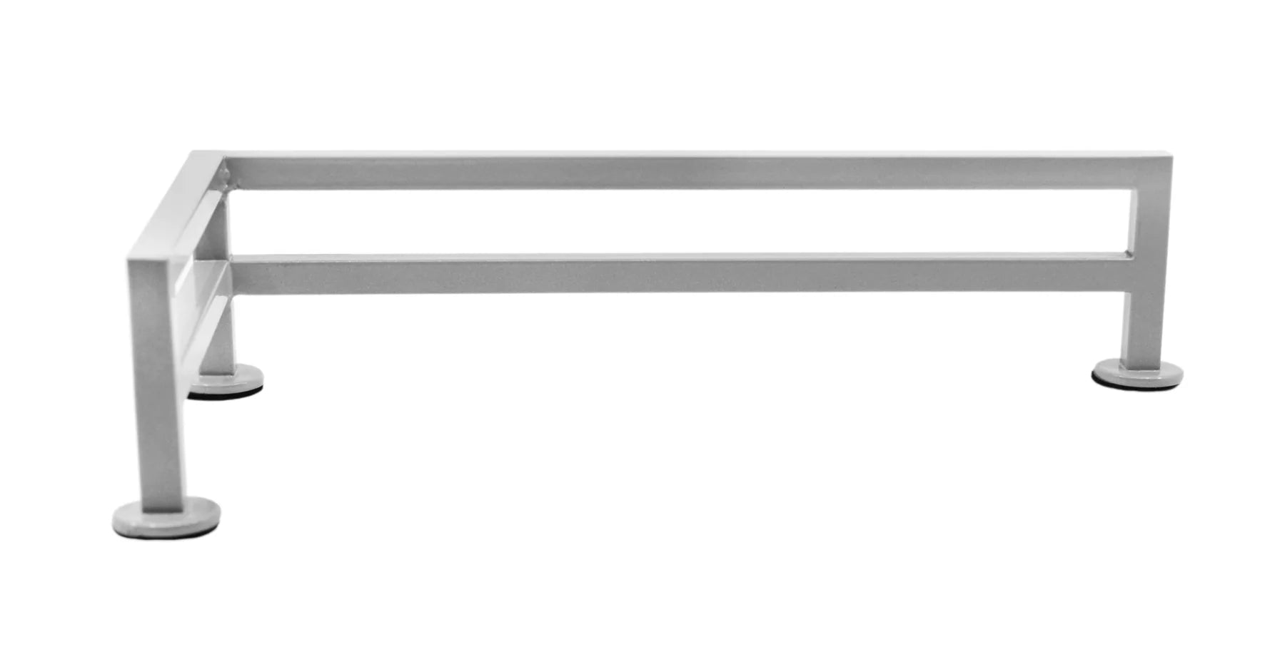 Fence Style, L-Shaped Fingerboard Rail, 11" Long - Steel Construction