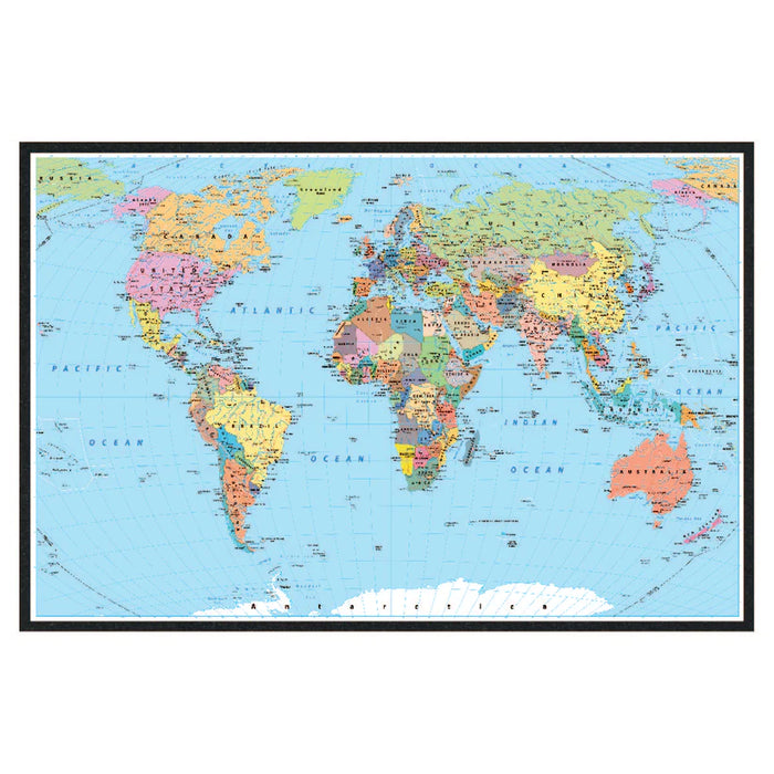 World Map Mood Mat