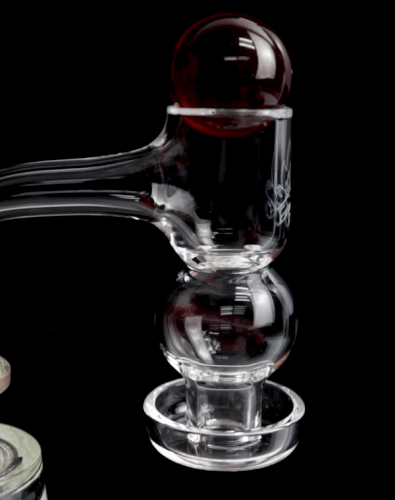 Bubble Barrel Slurper *Free 5mm Ruby Pearl*