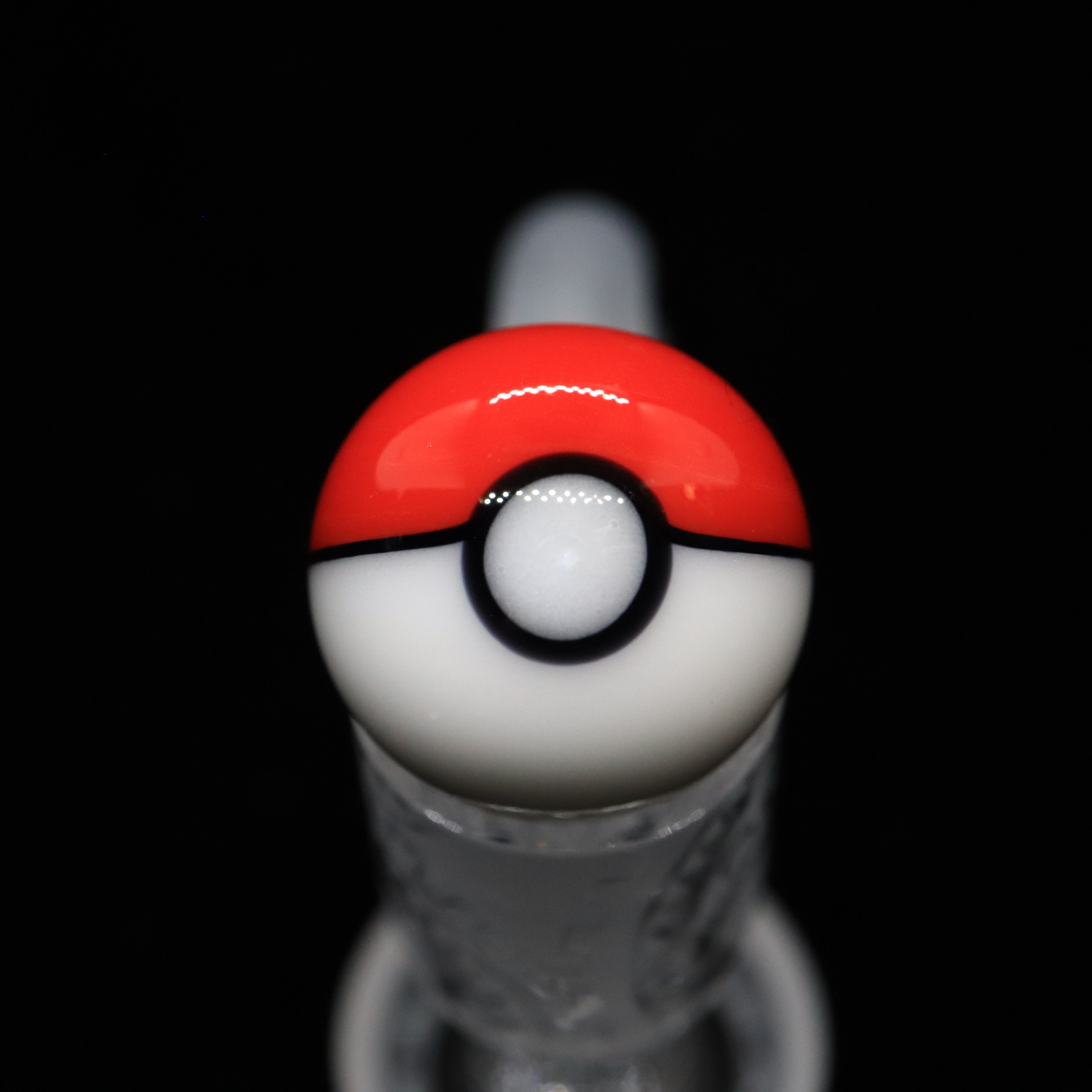 Pokeball Slurper Marble by Home Alone Glass