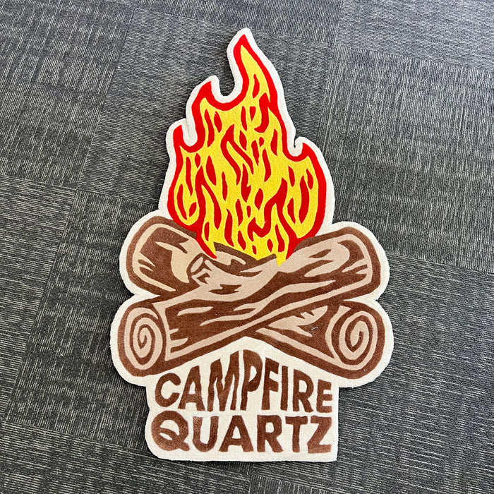 Campfire Quartz Throw Rug
