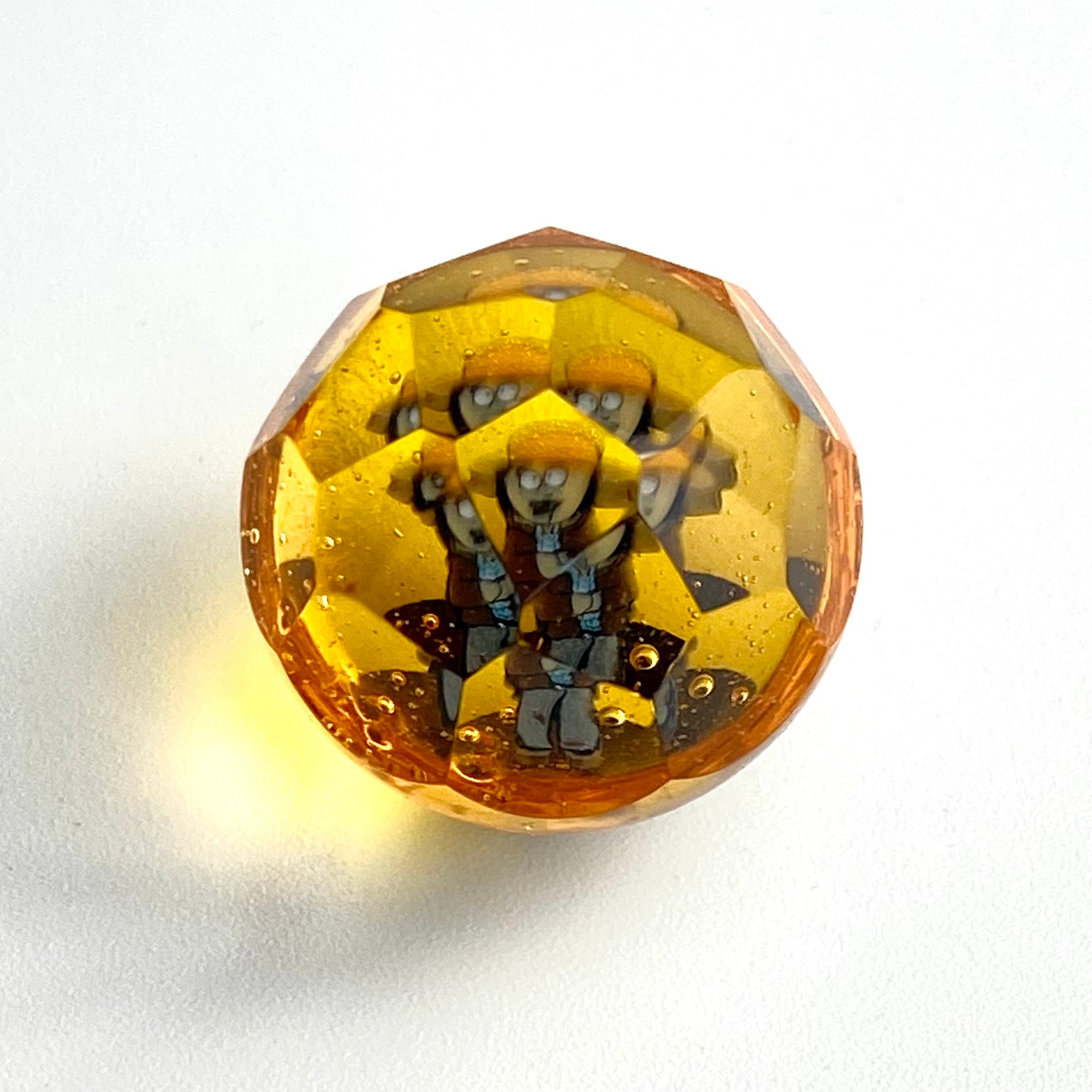 Faceted Slurper Marble Collabs by Keys Glass X Mr.Facet