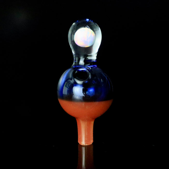 6mm White Opal Neptune/Hot Sauce Bubble Cap