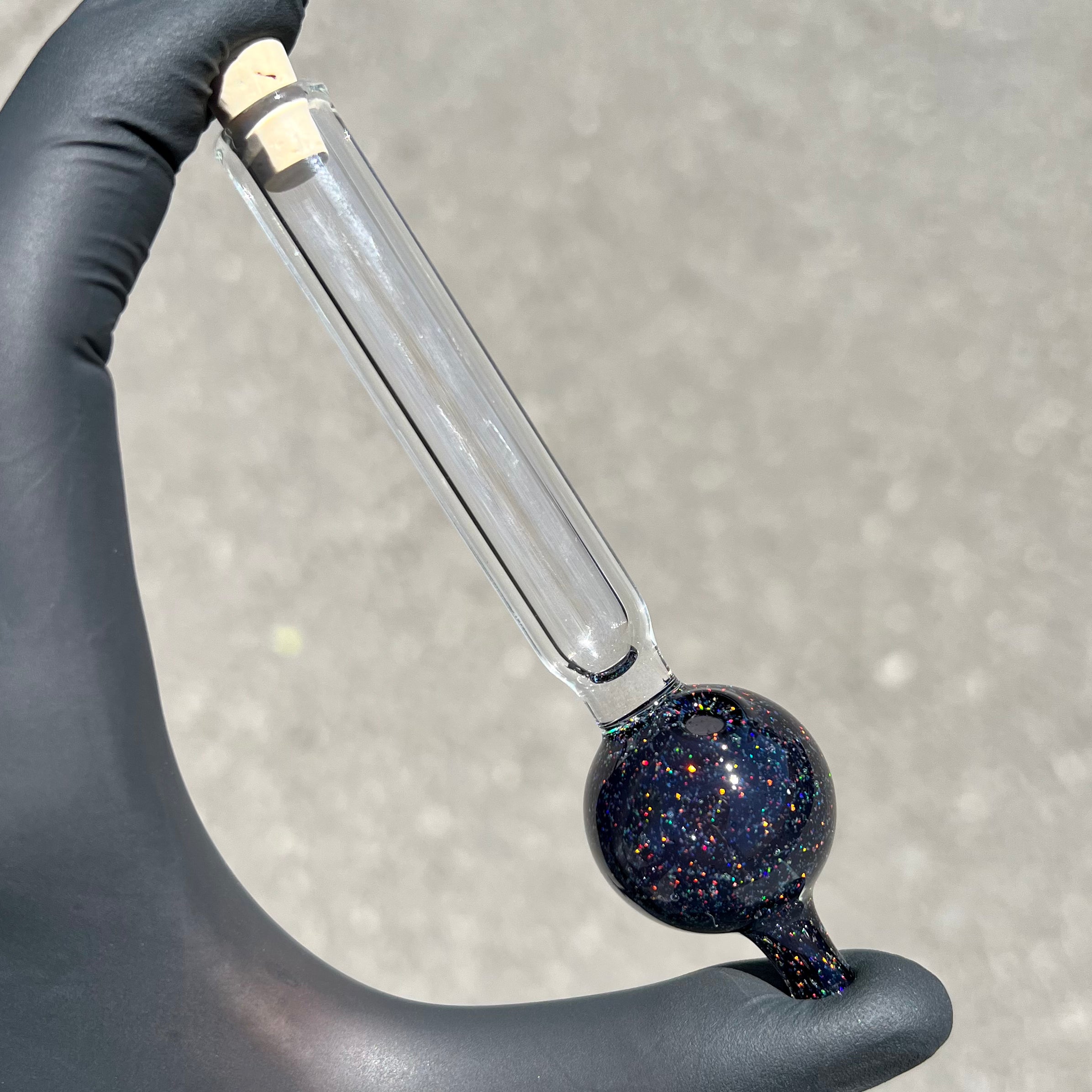 Pearl Display Travel Bubble Cap by Orbital Glass *2 Free Pearls*