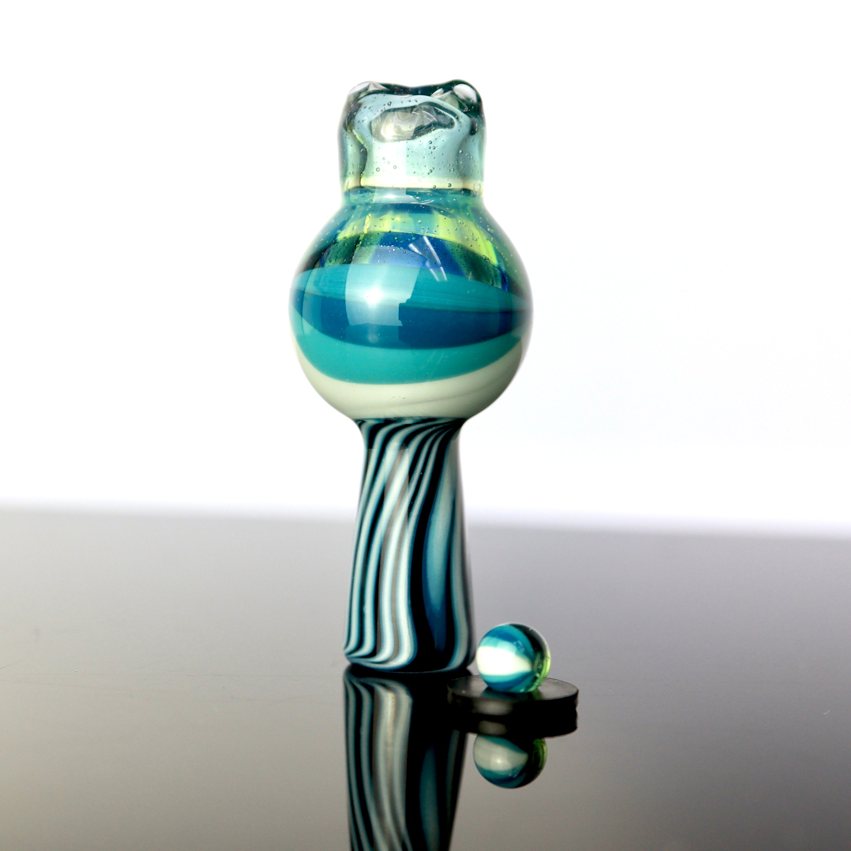 Beach Ball Spinner Bubble Caps