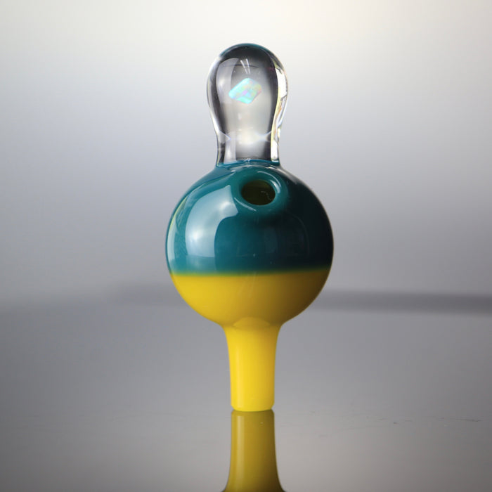 Dual Color Bubble Cap by CpbGlass