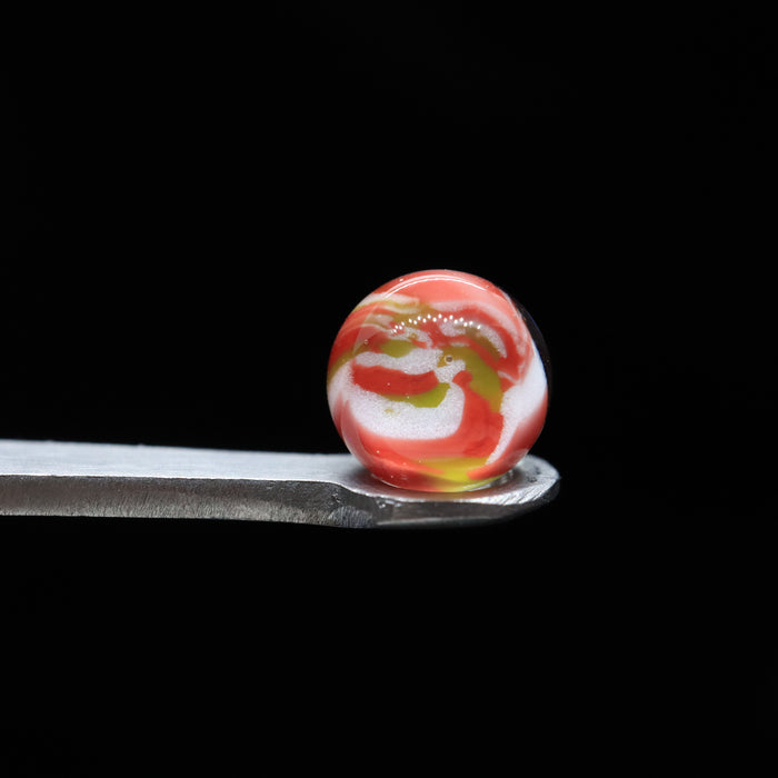 Red/White/Gold Terp Pearl by Millennium Glass