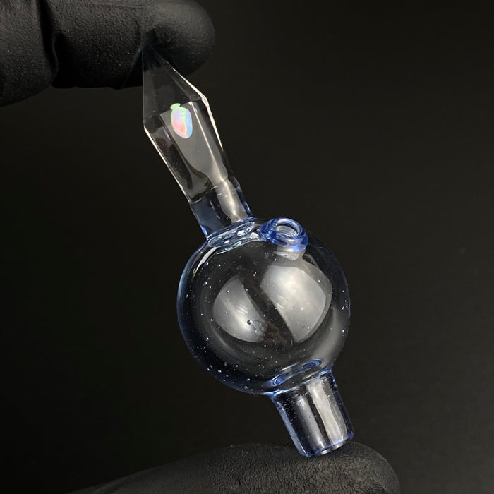 Faceted Gem Bubble Caps by Dreaux Glass (5 Colors)