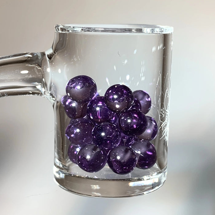 6mm Teal/Purple Sapphire Terp Pearls