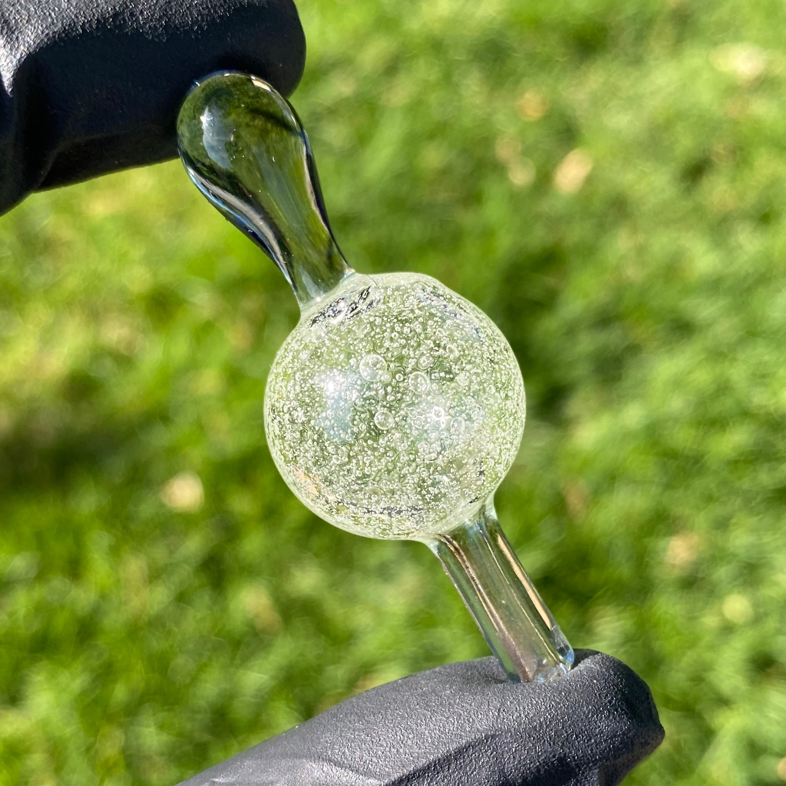 Two Tone Bubble Caps by Dig Glassworks