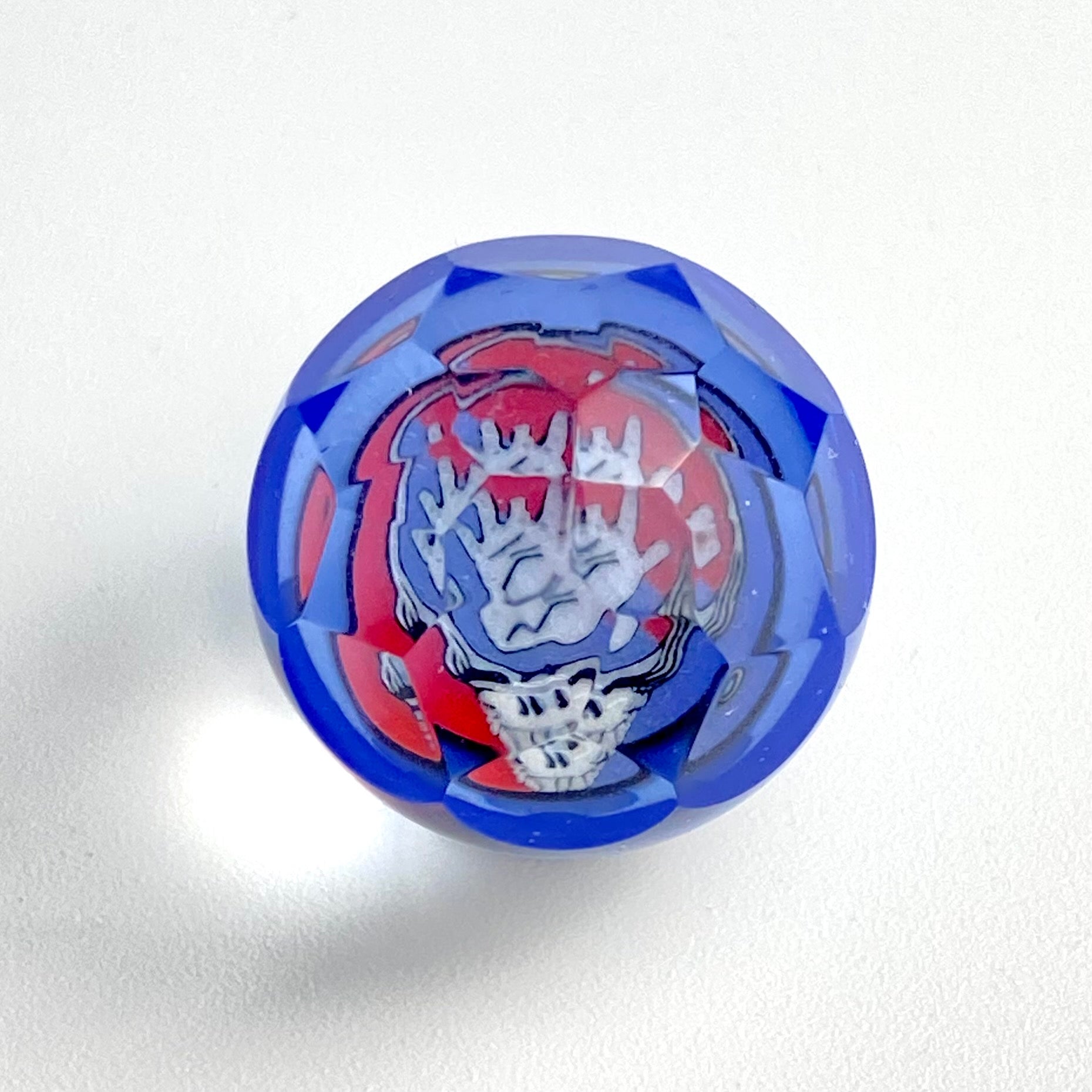 Faceted Slurper Marble Collabs by Keys Glass X Mr.Facet