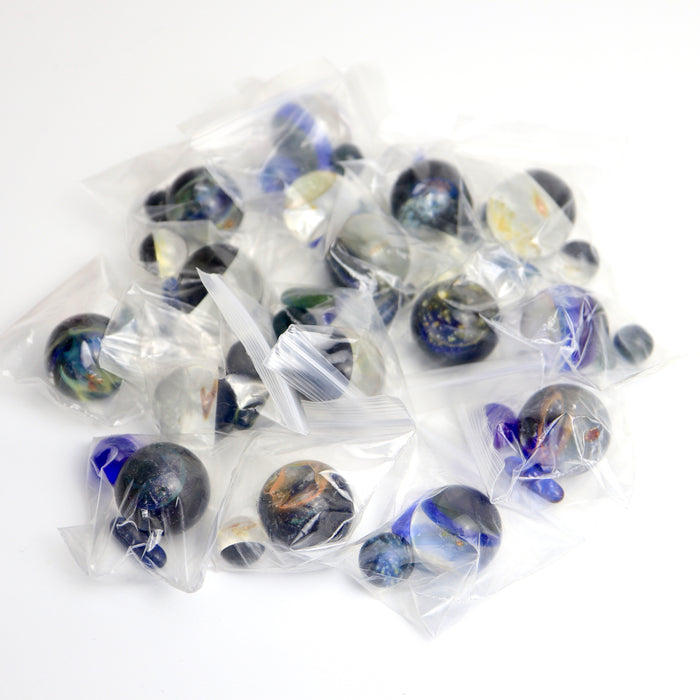 Mystery Space Slurper Set by Blowfish Glass