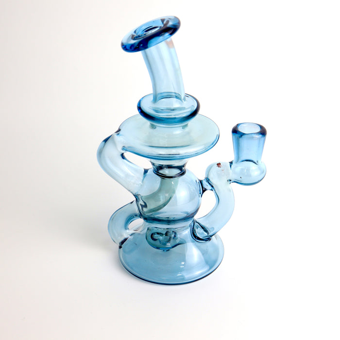 Raindrop Recycler by Desi B Glass