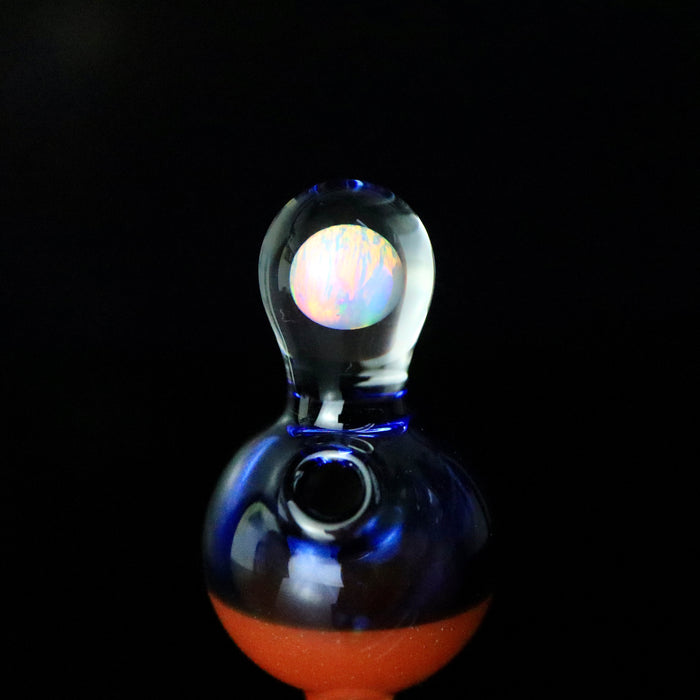 6mm White Opal Neptune/Hot Sauce Bubble Cap