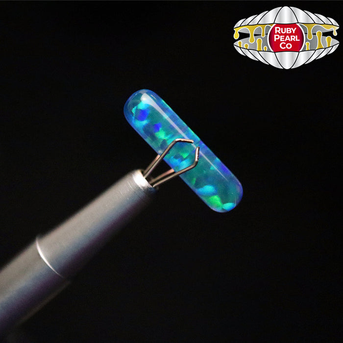 Blue Opal Terp Slurper Pillar *Fits 25mm Banger*
