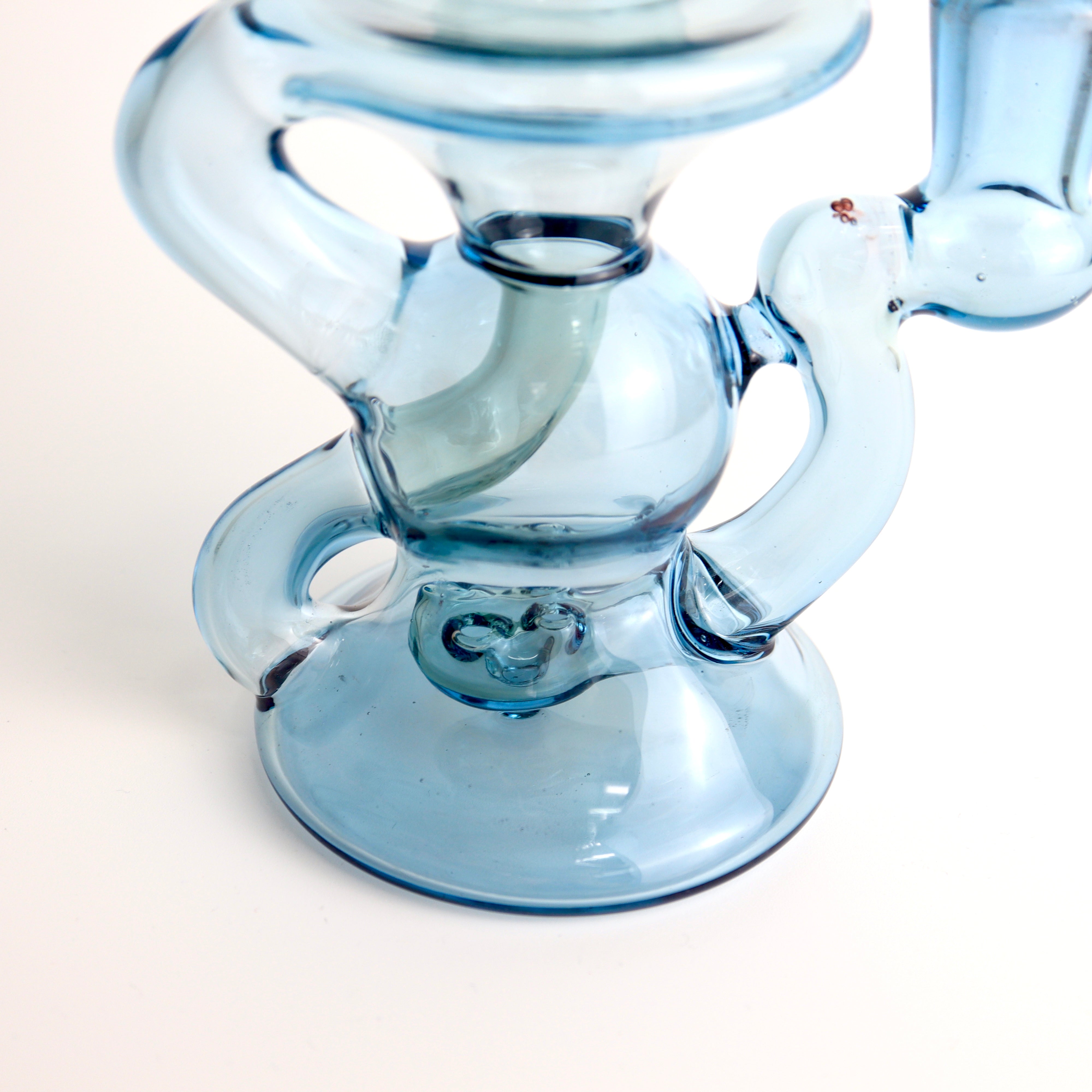 Raindrop Recycler by Desi B Glass