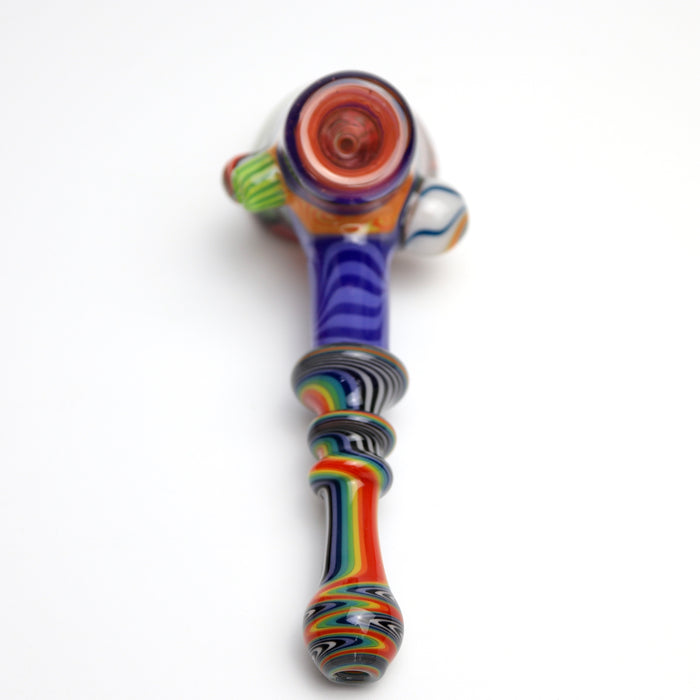 Linework Hammer Pipe by JFK Glass