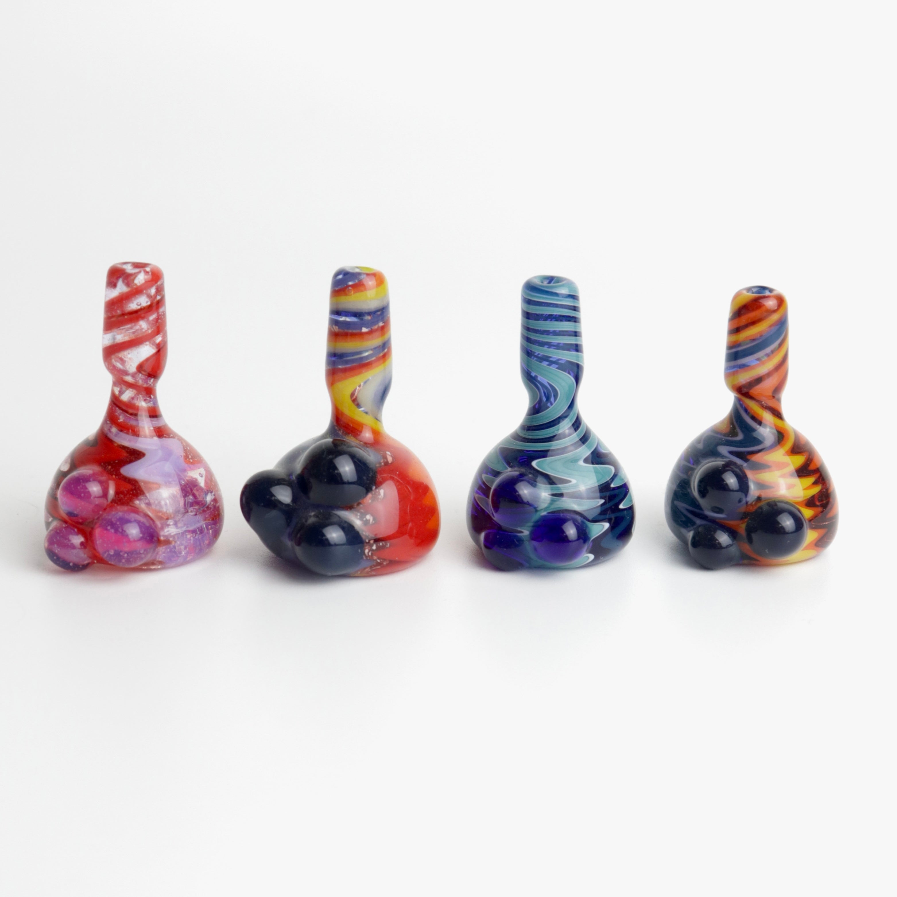 10mm WigWag Bowl Piece by Gladstone Glass