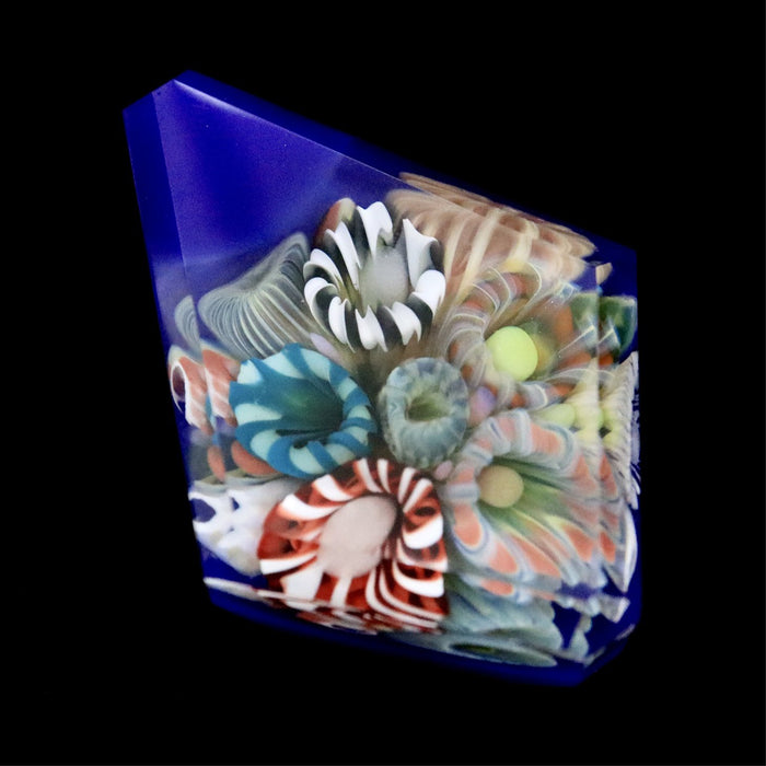Deja Blue Reef Pendant Collab by Vettori Glass X GlassbyKeri