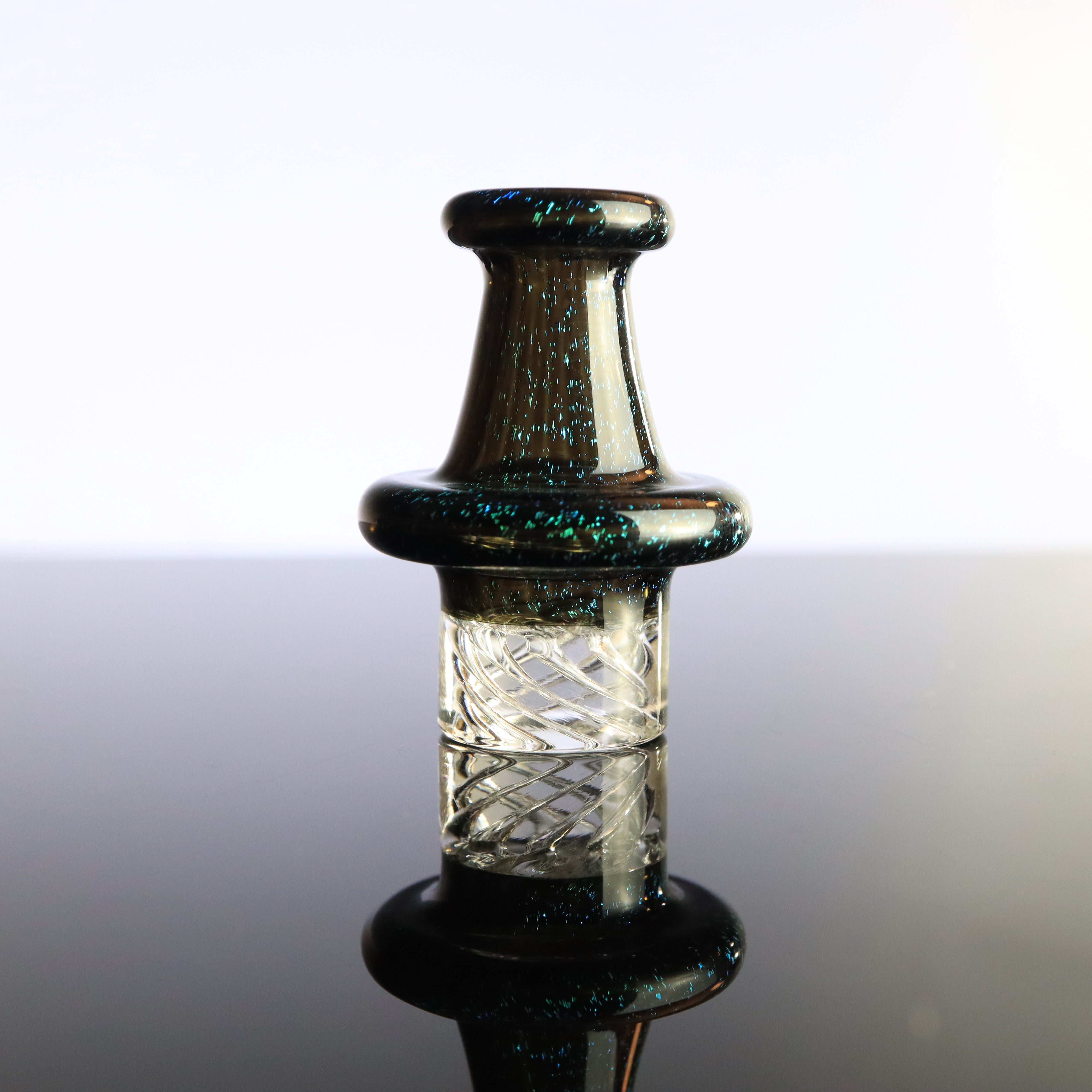 Teal Dichro Spinner Cap