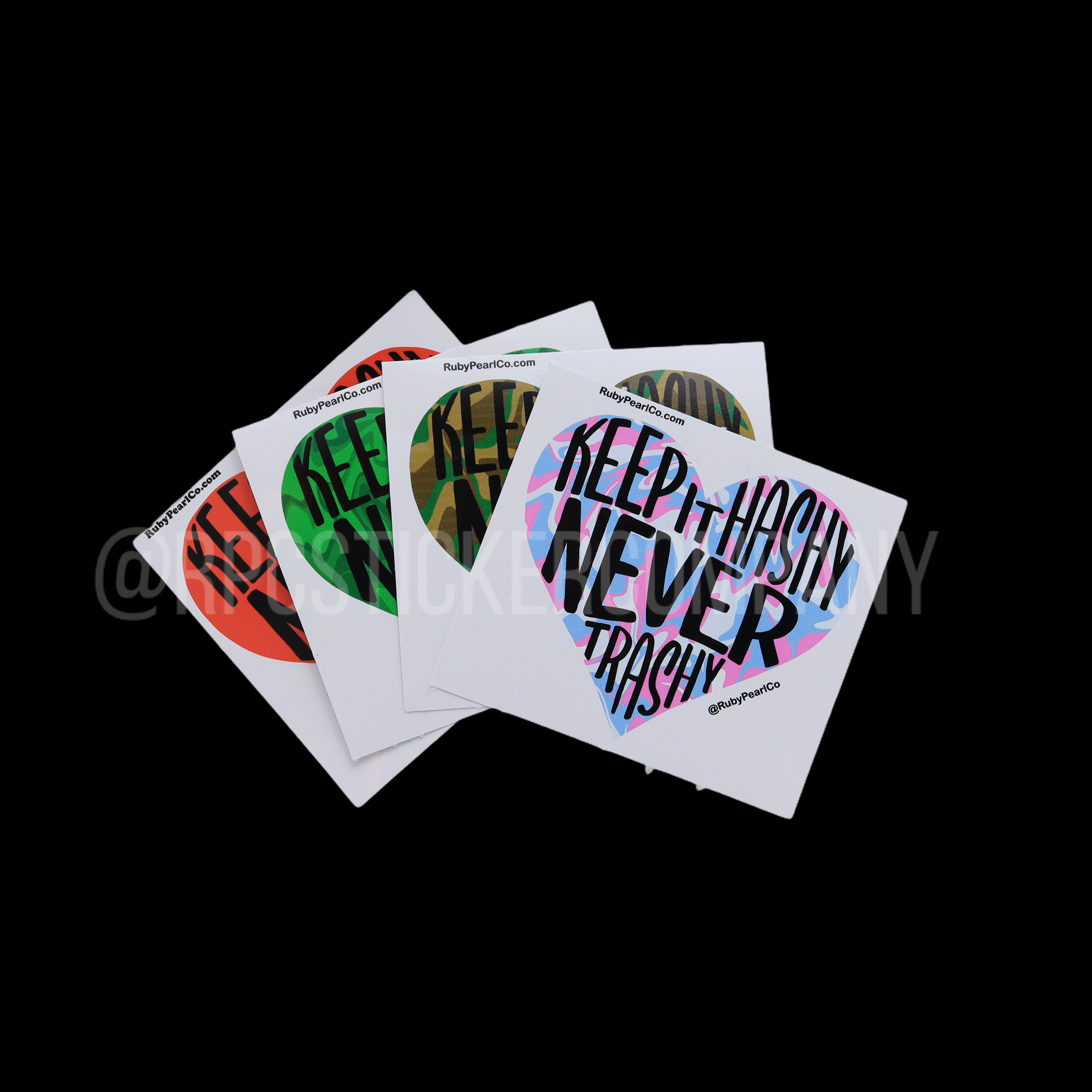 Keep It Hashy Sticker Sticker Pack