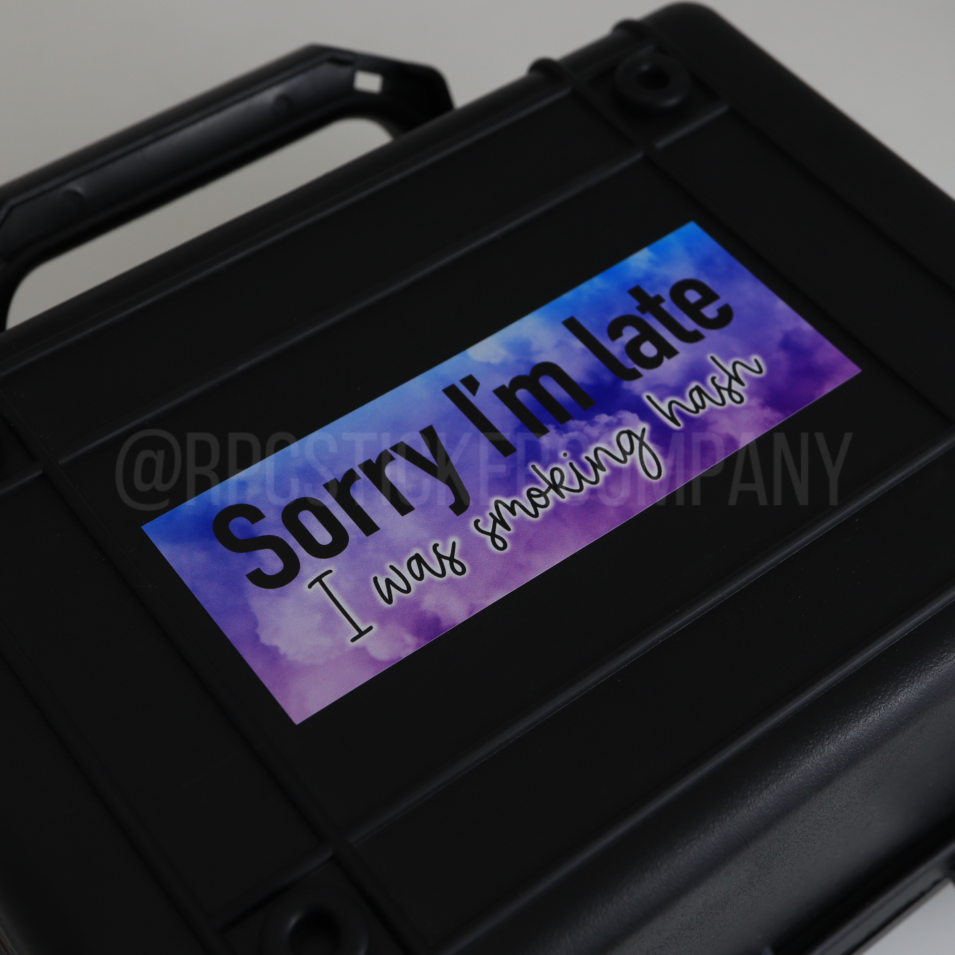 Sorry I’m Late Sticker