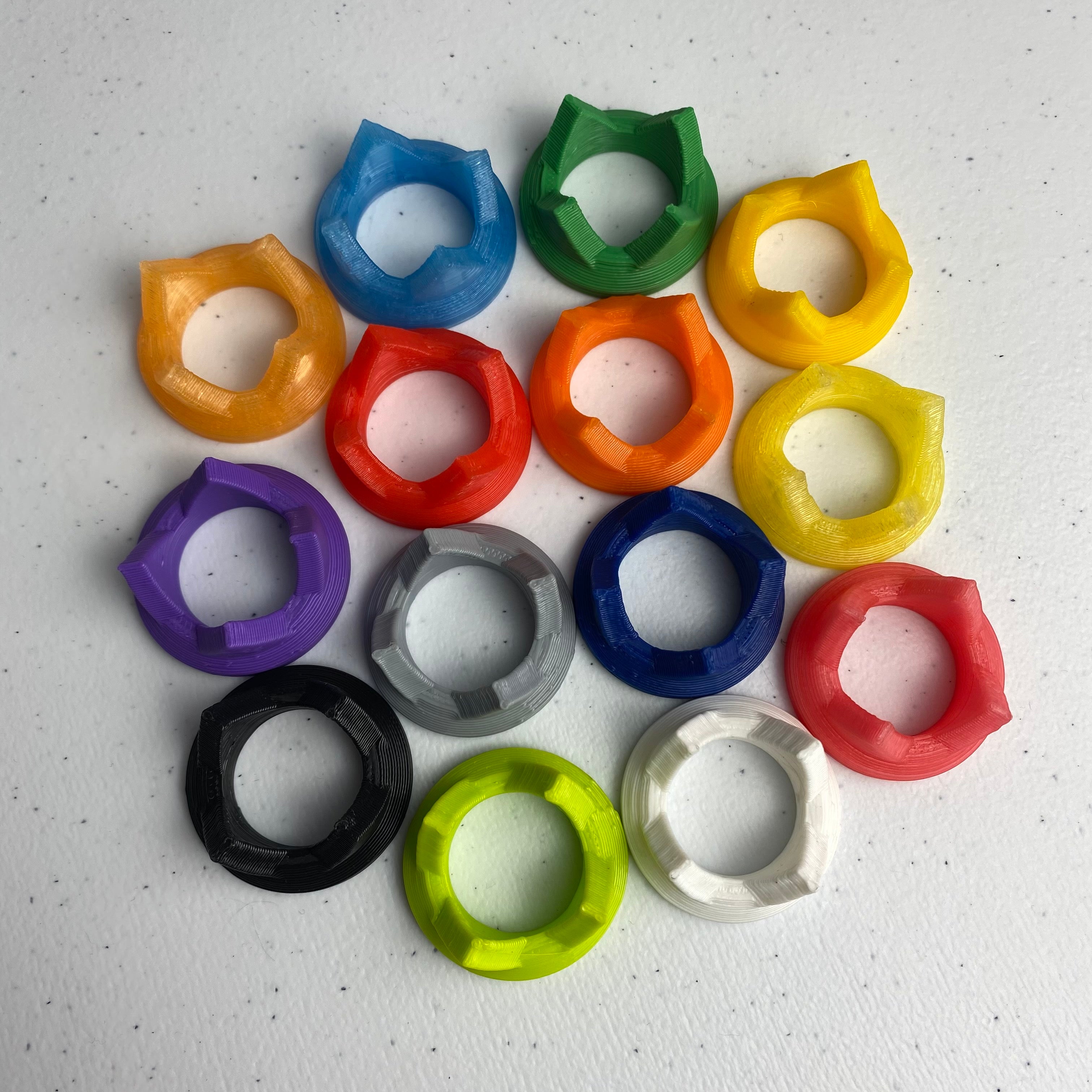 Cap Stands by Kuhns Glass