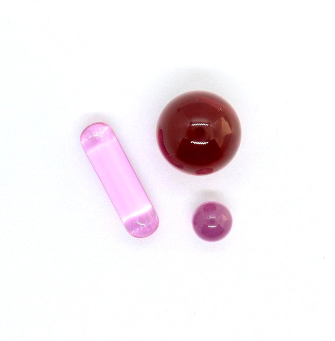 Sapphire/Ruby Mini Slurper Set (No 20mm) by RubyPearlCo