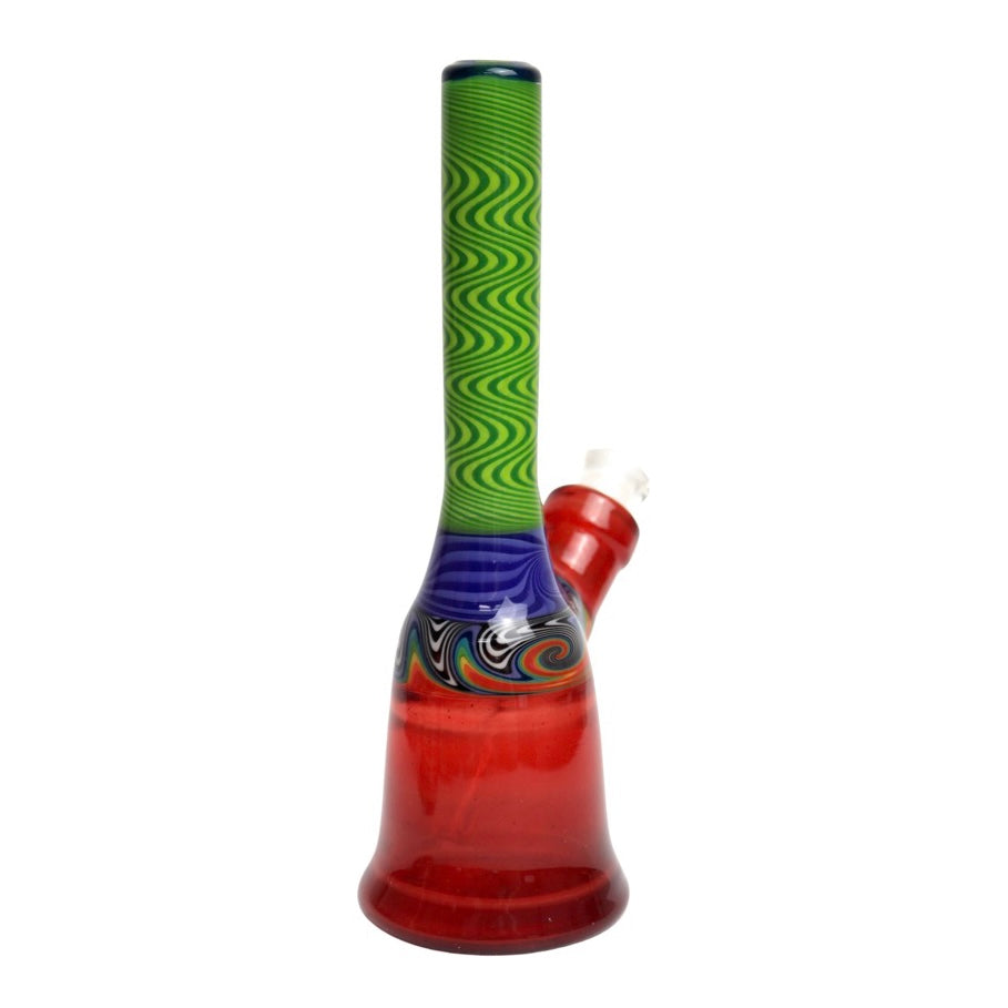 Linework/Color Tube 3 by JFK Glass