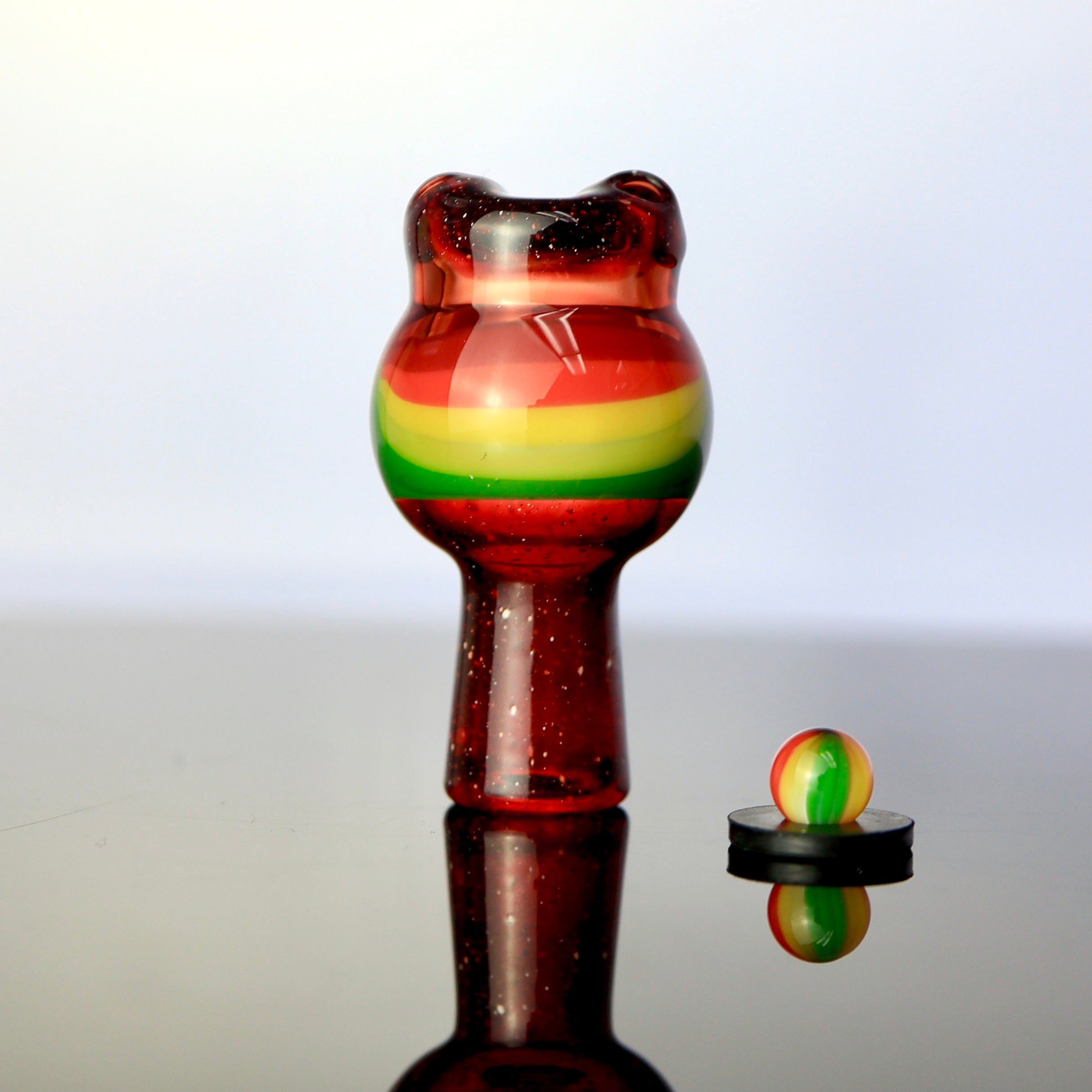 Beach Ball Spinner Bubble Caps