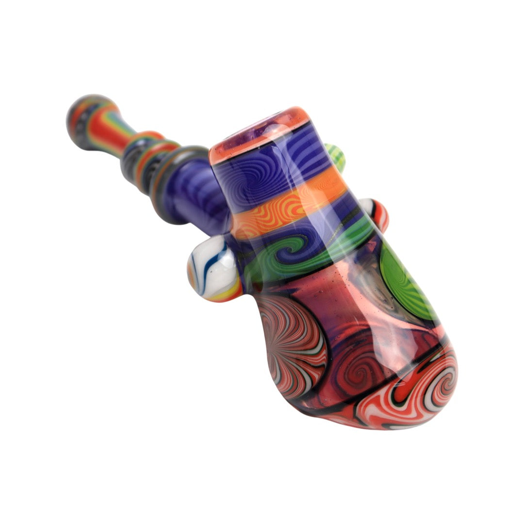 Linework Hammer Pipe by JFK Glass